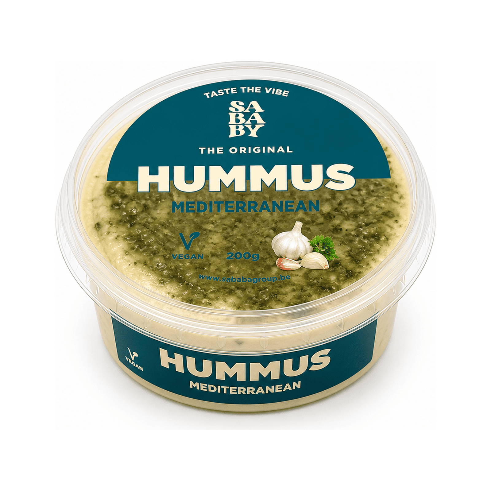 Sababy Hummus Mediterranean packaging