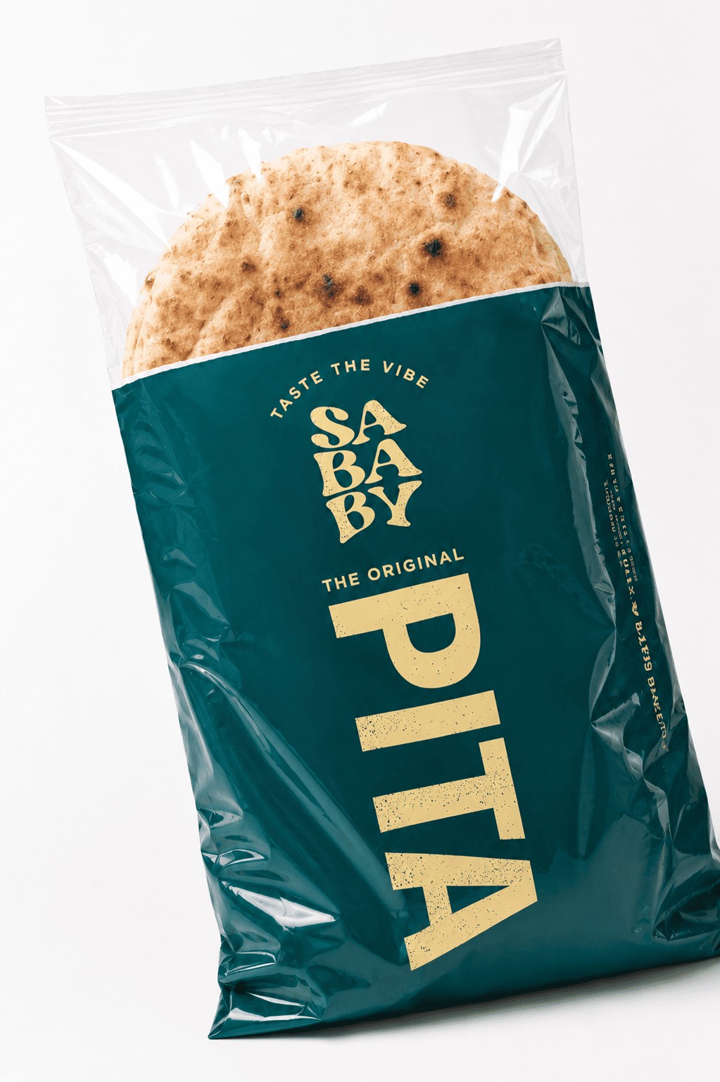 Sababy Premium Pita packaging